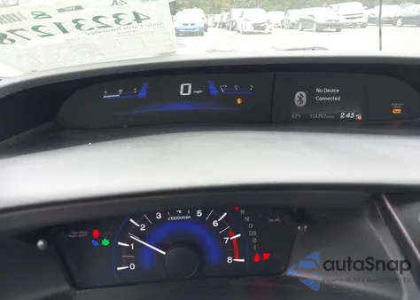 2013 Honda Civic Lx из США, поврежденный, VIN 2HGFB2F50DH542110